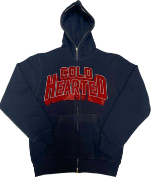 Cold Hearted Rhinestone Hoodie