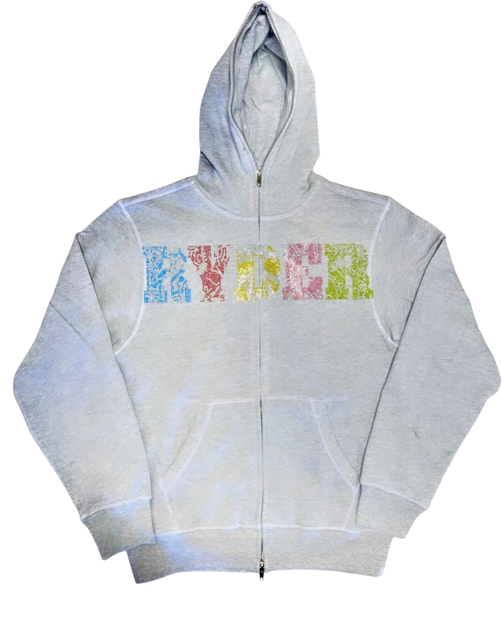 Grey Ryder Multi-Color Hoodie