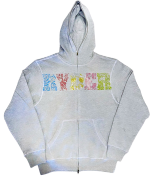 Grey Ryder Multi-Color Hoodie